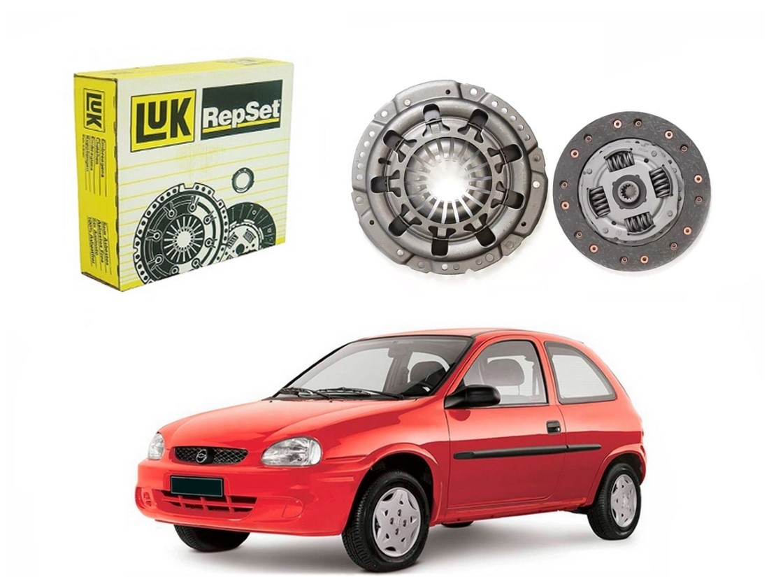  KIT EMBREAGEM LUK CHEVROLET CORSA HATCH 1.6 1997 A 2003