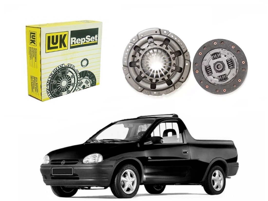  KIT EMBREAGEM LUK CHEVROLET CORSA PICK UP 1.6 1997 A 2003