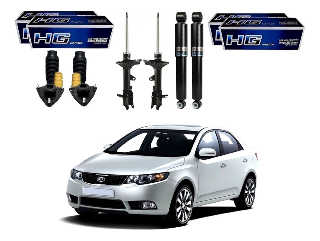  KIT AMORTECEDOR DIANTEIRO NAKATA KIA CERATO 1.6 2.0 2009 A 2013