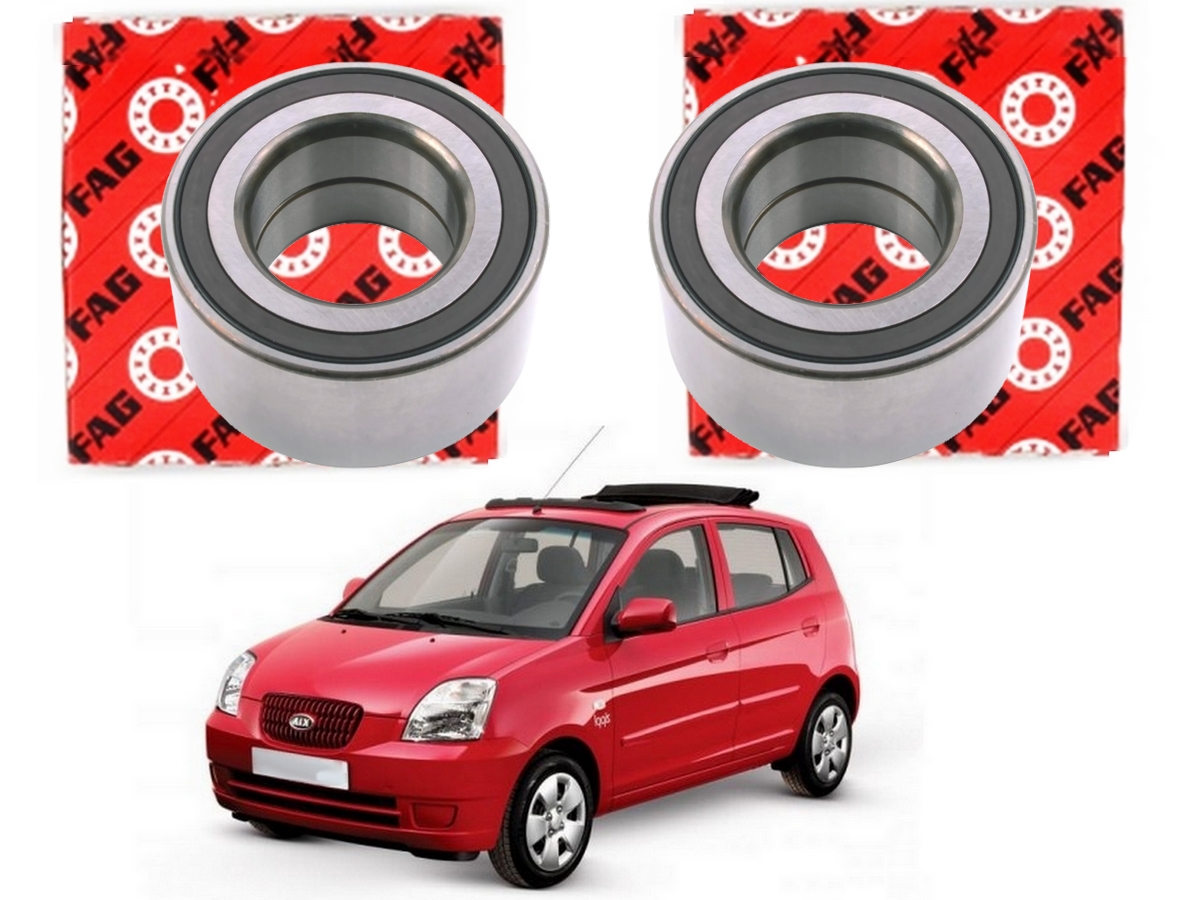  PAR ROLAMENTO RODA DIANTEIRA SNR KIA PICANTO 1.0 2004 A 2007