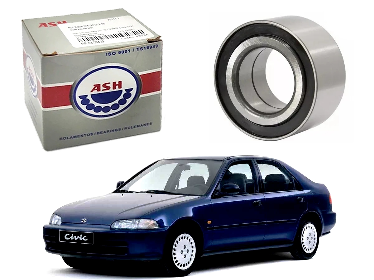  ROLAMENTO RODA DIANTEIRO ASH HONDA CIVIC 1.5 SEM ABS 1991 A 1996