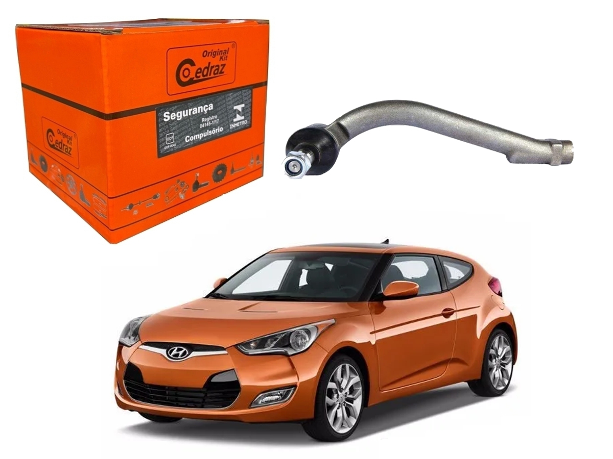  TERMINAL DIREÇÃO ESQUERDO CEDRAZ HYUNDAI VELOSTER 1.6 2011 A 2013