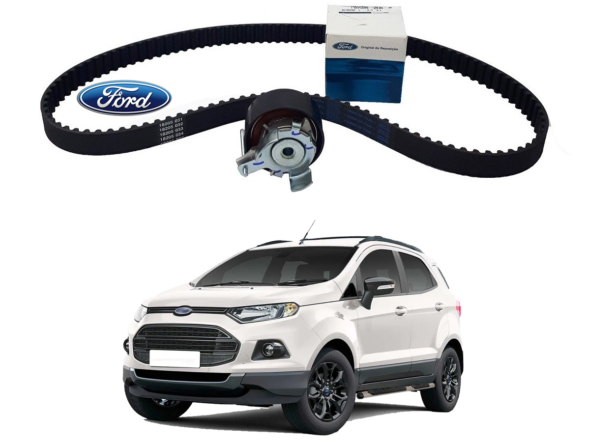  KIT CORREIA DENTADA TENSOR ORIGINAL FORD NEW ECOSPORT 1.6 2013 A 2019