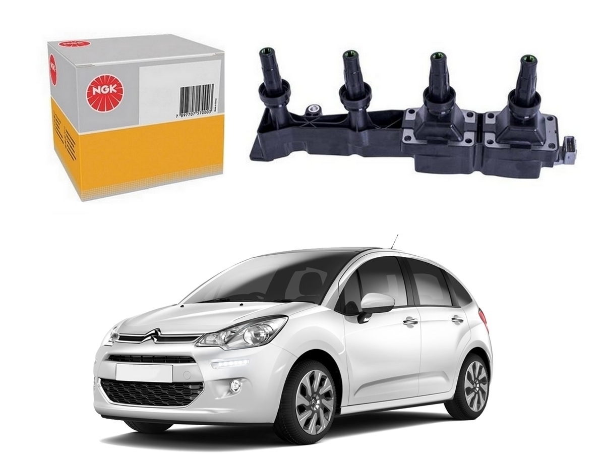  BOBINA DE IGNIÇÃO NGK CITROËN C3 1.6 16V 2013 A 2020