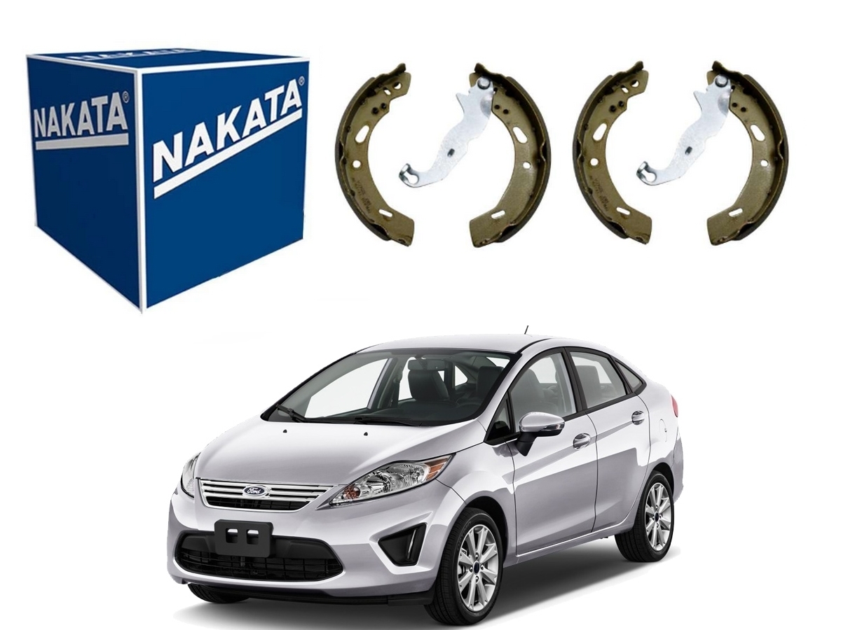  SAPATA DE FREIO NAKATA FORD NEW FIESTA SEDAN MEXICANO 1.6 2011 A 2013