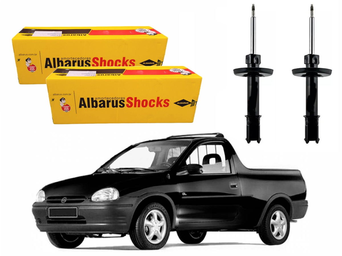  AMORTECEDOR DIANTEIRO ALBARUS CHEVROLET CORSA PICK UP 1.6 1995 A 2003