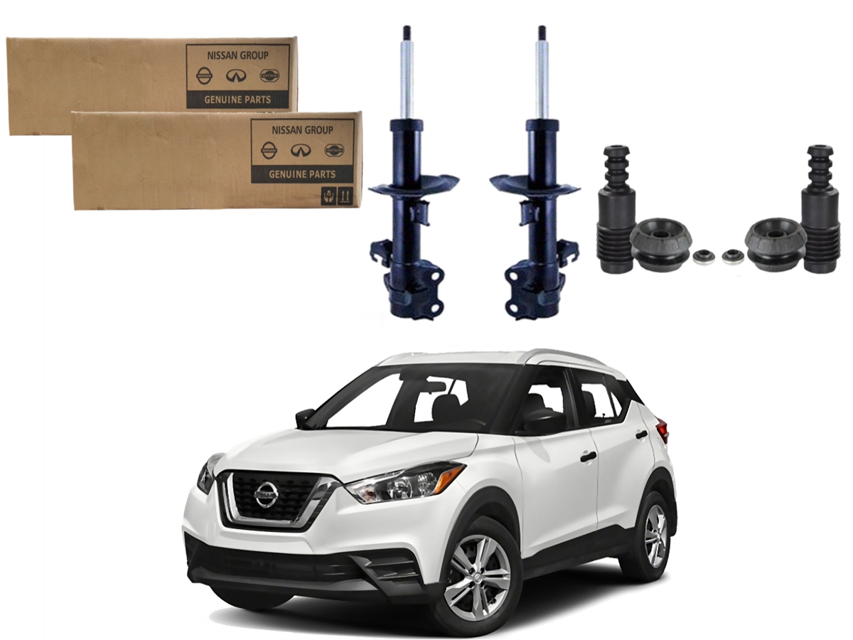  KIT AMORTECEDOR DIANTEIRO ORIGINAL NISSAN KICKS 1.6 2016 A 2020