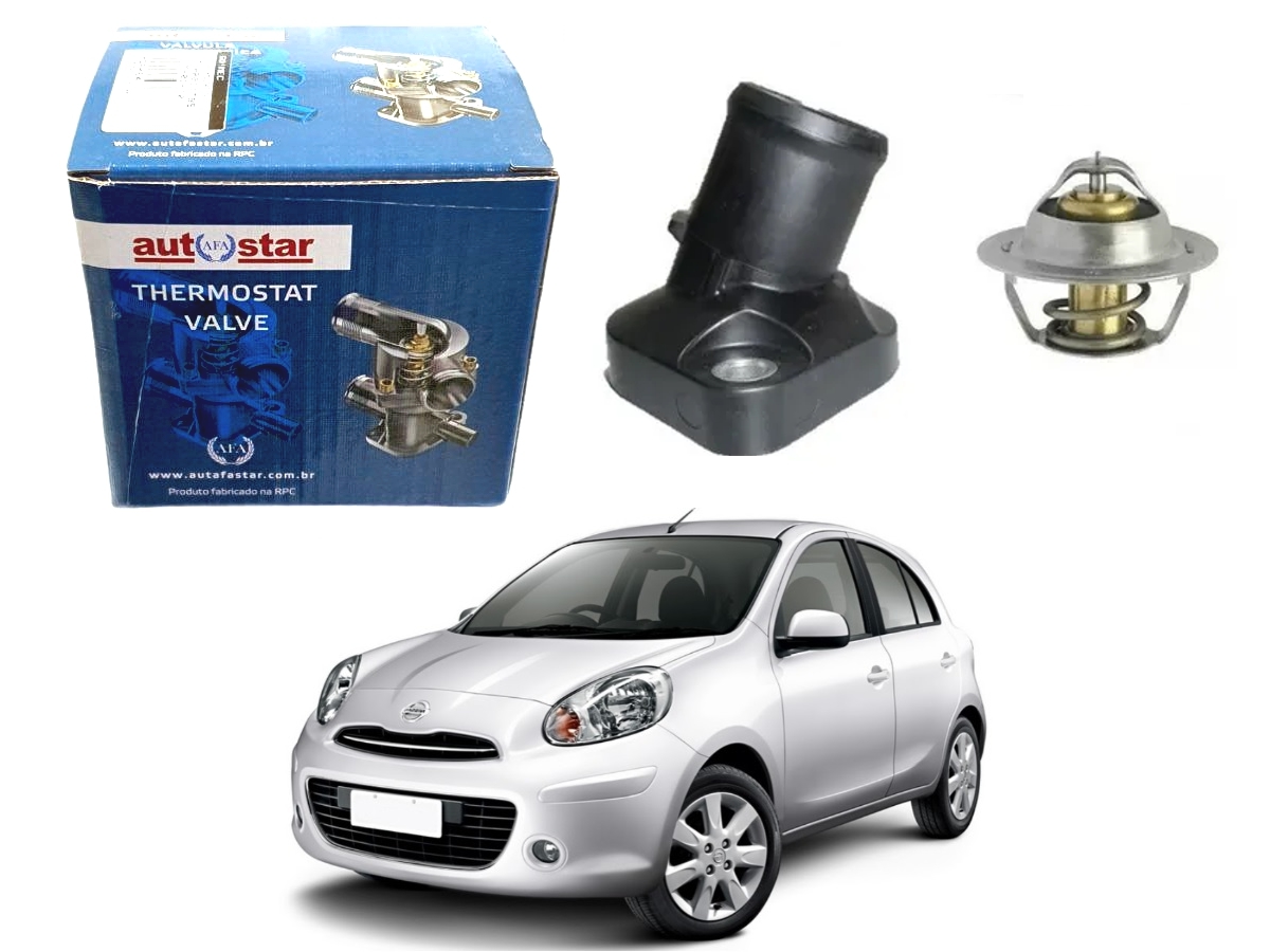  VALVULA TERMOSTATICA NISSAN MARCH 1.6 16V 2011 A 2014