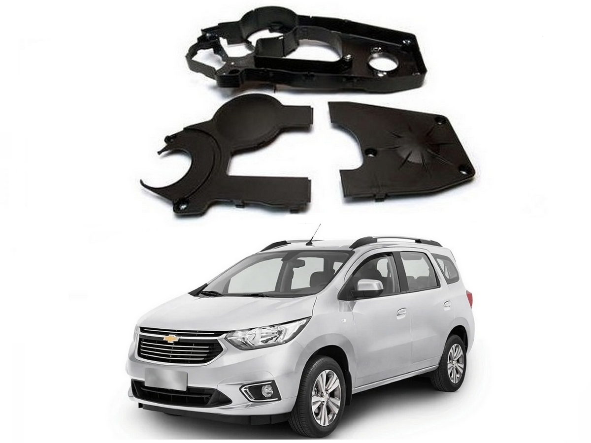  KIT PROTETOR CORREIA DENTADA CHEVROLET SPIN 1.8 2017 A 2020