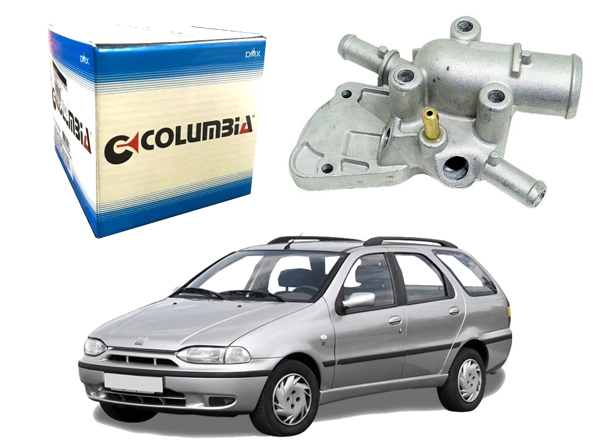  VALVULA TERMOSTATICA COLUMBIA FIAT PALIO WEEKEND 1.0 8V 1998 A 2000