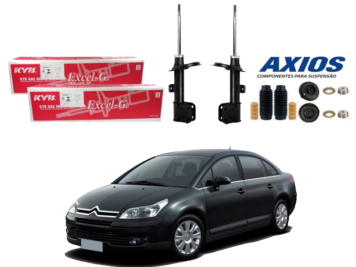  KIT AMORTECEDOR DIANTEIRO KAYABA CITROËN C4 PALLAS 2.0 2007 A 2014