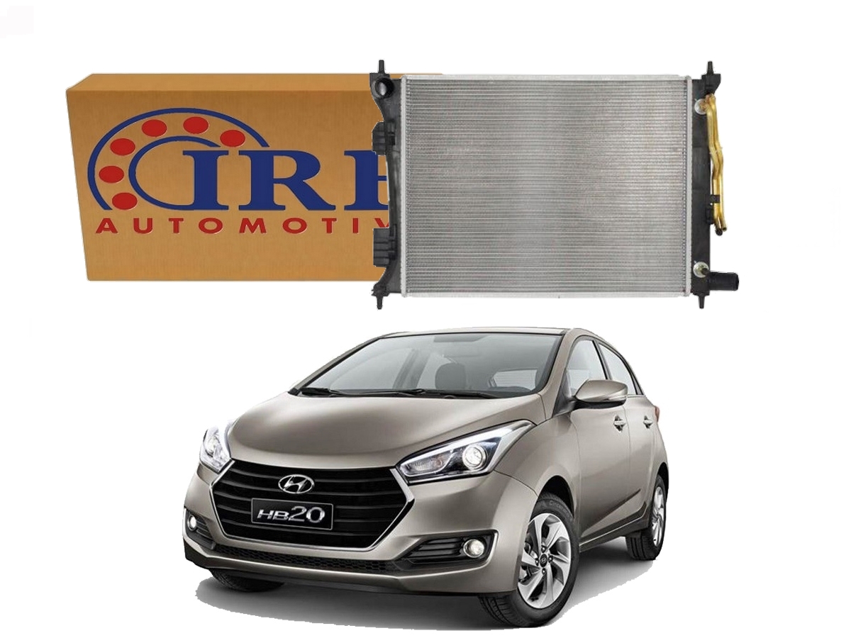  RADIADOR AGUA IRB HYUNDAI HB20 1.6 AUTOMATICO 2016 A 2019