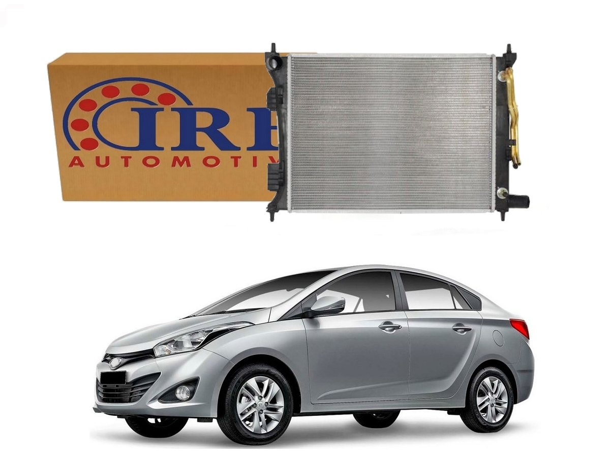  RADIADOR AGUA IRB HYUNDAI HB20S 1.6 AUTOMATICO 2012 A 2015