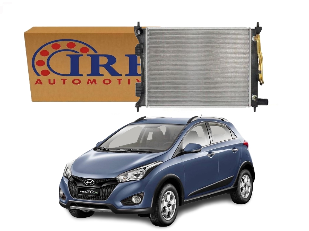  RADIADOR AGUA IRB HYUNDAI HB20X 1.6 AUTOMATICO 2012 A 2015