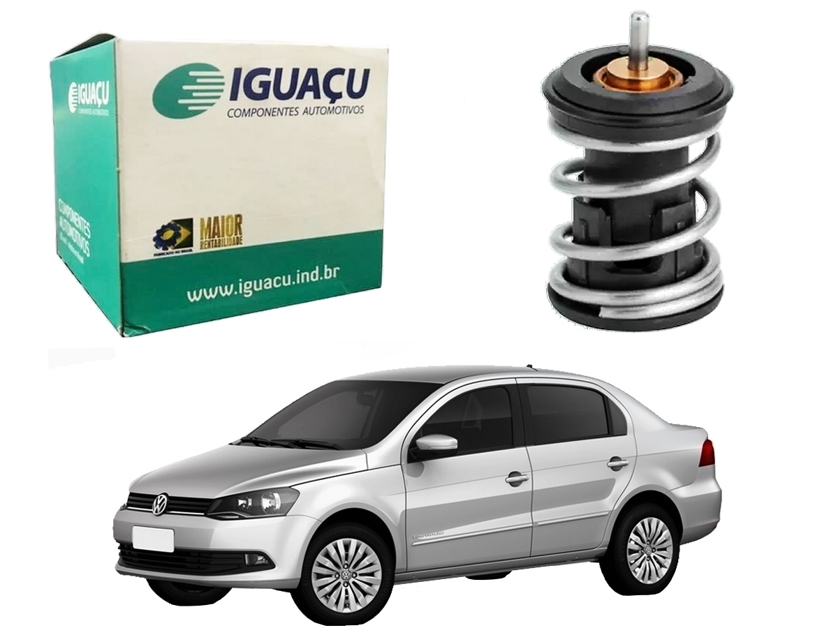  VALVULA TERMOSTATICA SECUNDARIA VOLKSWAGEN VOYAGE 1.0 12V 1.6 16V 2016 A 2017