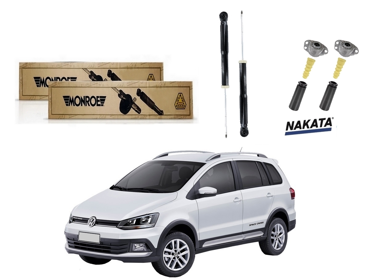  KIT AMORTECEDOR TRASEIRO MONROE VOLKSWAGEN SPACECROSS 1.6 2015 A 2020