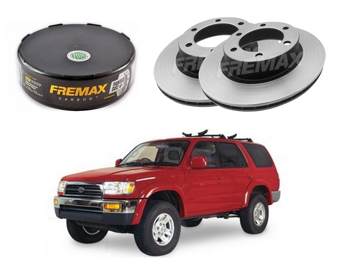  DISCO FREIO DIANTEIRO FREMAX TOYOTA HILUX SW4 2.7 1996 A 2000