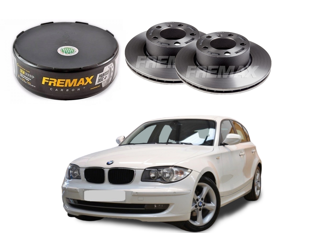  DISCO FREIO DIANTEIRO FREMAX BMW 118I 2.0 2010 A 2012