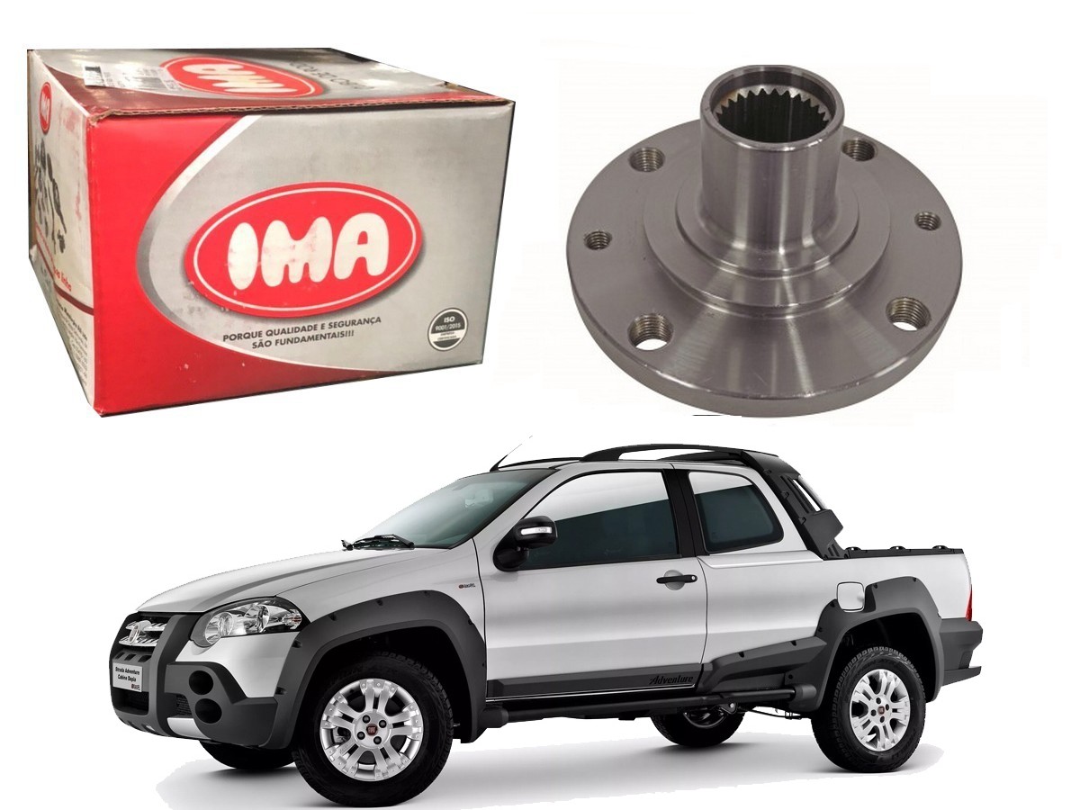  CUBO DE RODA DIANTEIRO IMA FIAT STRADA ADVENTURE 1.8 2009 A 2015