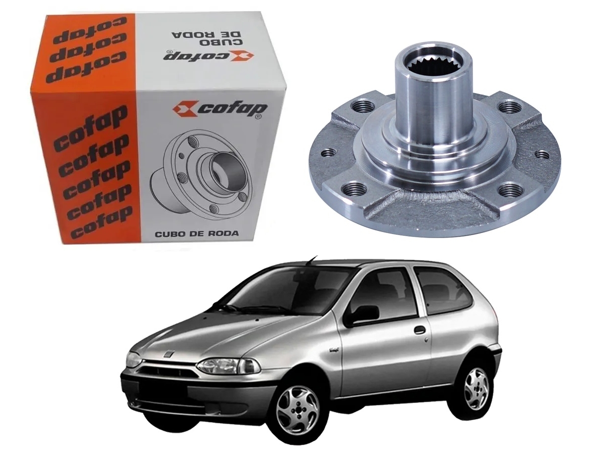  CUBO DE RODA DIANTEIRO COFAP FIAT PALIO 1.0 1.5 1.6 1996 A 2000