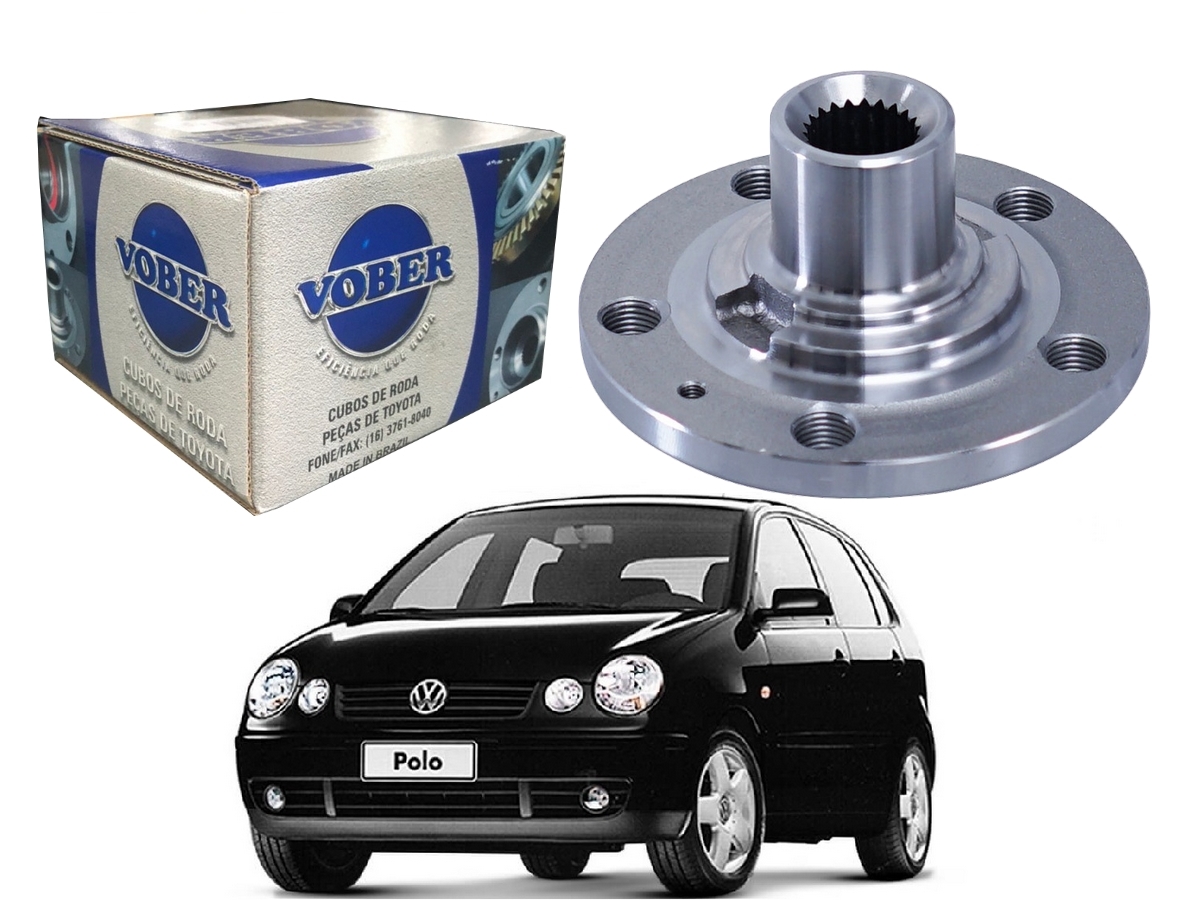  CUBO DE RODA DIANTEIRO VOBER VOLKSWAGEN POLO 1.6 2.0 2003 A 2006