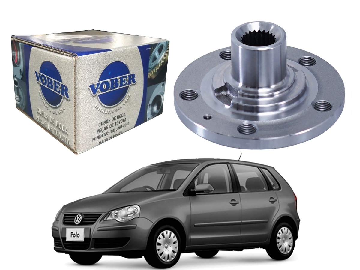  CUBO DE RODA DIANTEIRO VOBER VOLKSWAGEN POLO 1.6 2.0 2007 A 2011