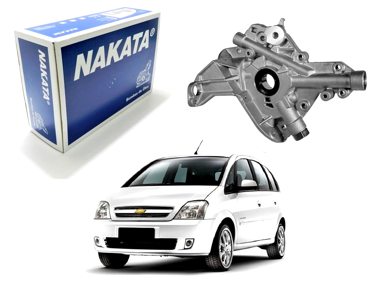  BOMBA DE OLEO NAKATA CHEVROLET MERIVA 1.8 8V 2008 A 2012