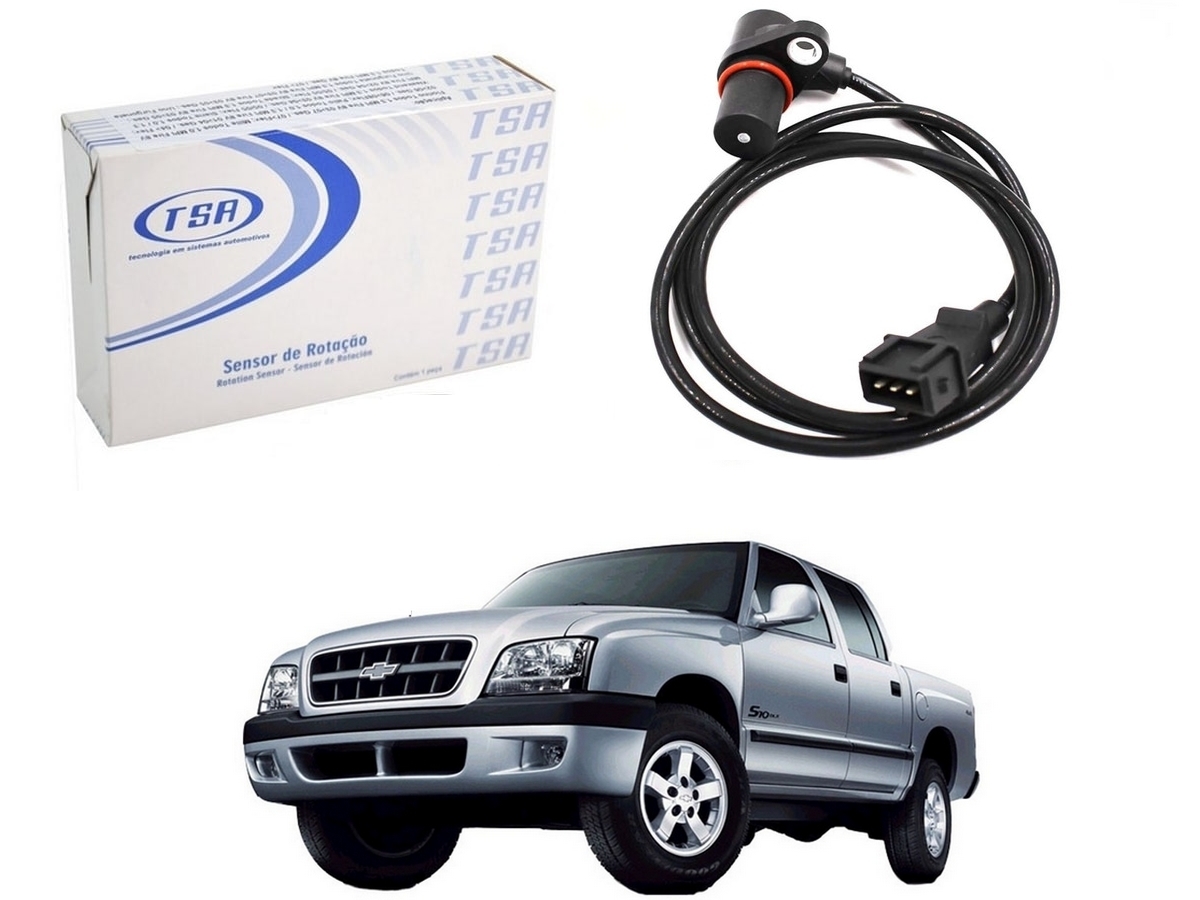  SENSOR DE ROTAÇÃO BOSCH CHEVROLET S10 2.4 8V 2001 A 2006