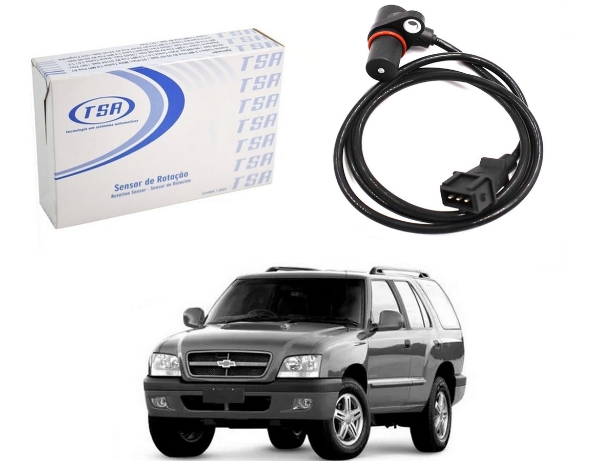  SENSOR DE ROTAÇÃO BOSCH CHEVROLET BLAZER 2.4 8V 2001 A 2006