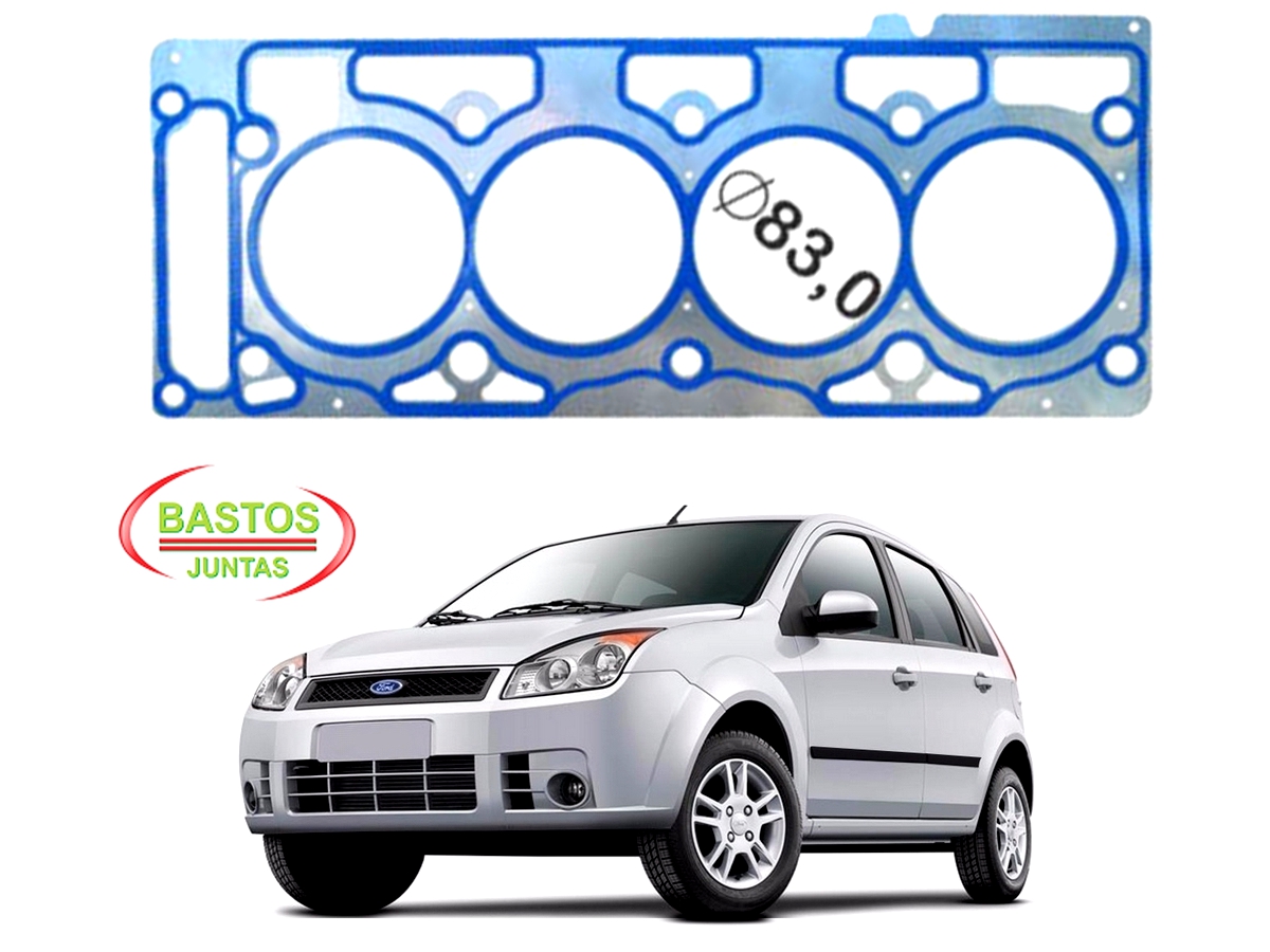  JUNTA CABEÇOTE BASTOS FORD FIESTA 1.6 8V 2007 A 2010