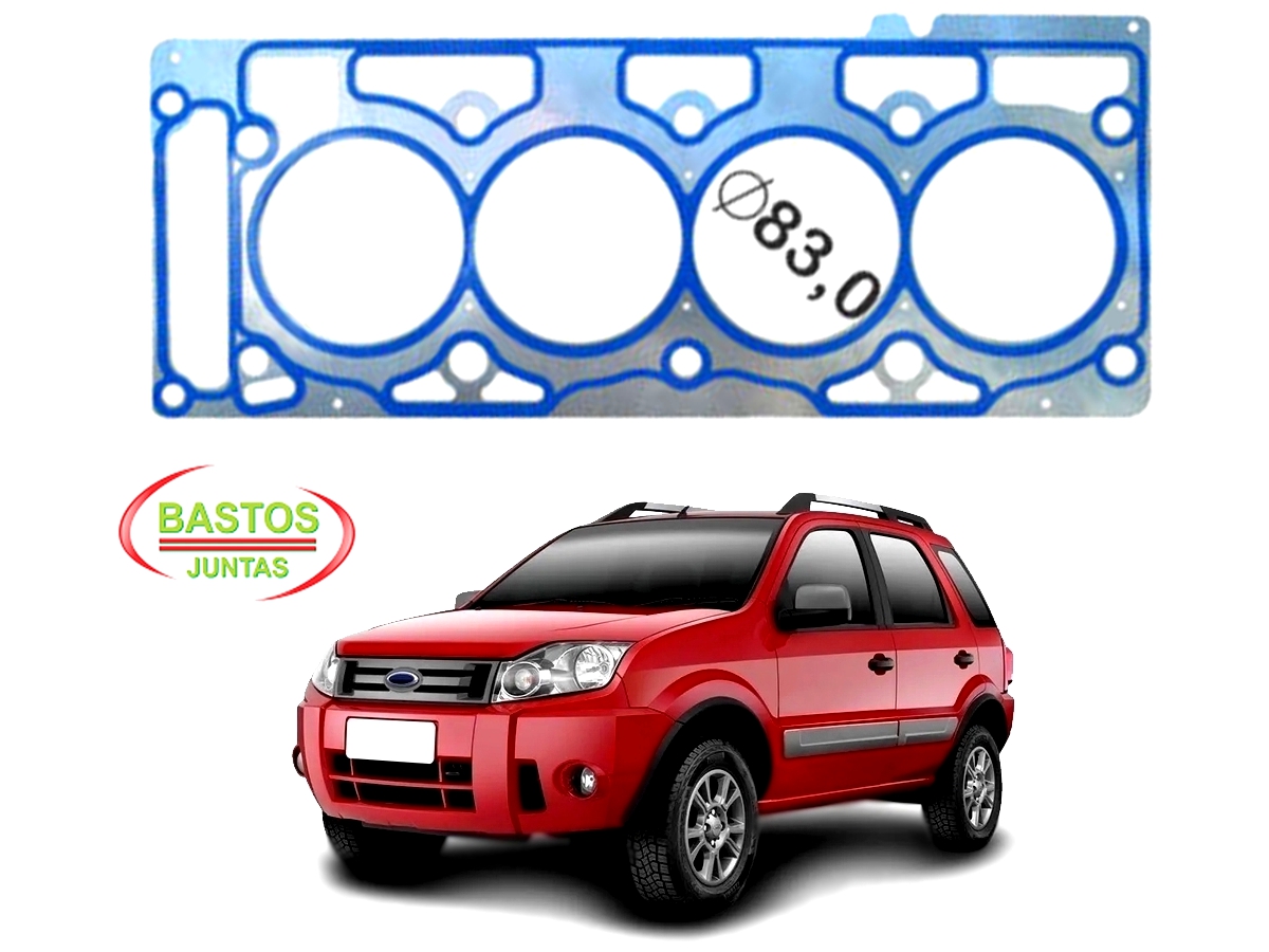  JUNTA CABEÇOTE BASTOS FORD ECOSPORT 1.6 8V 2008 A 2012