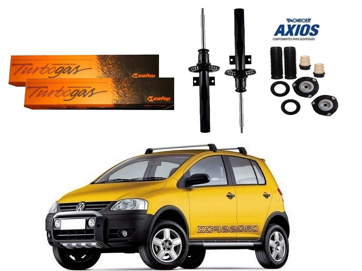  KIT AMORTECEDOR DIANTEIRO COFAP VOLKSWAGEN CROSSFOX 1.6 2005 A 2018