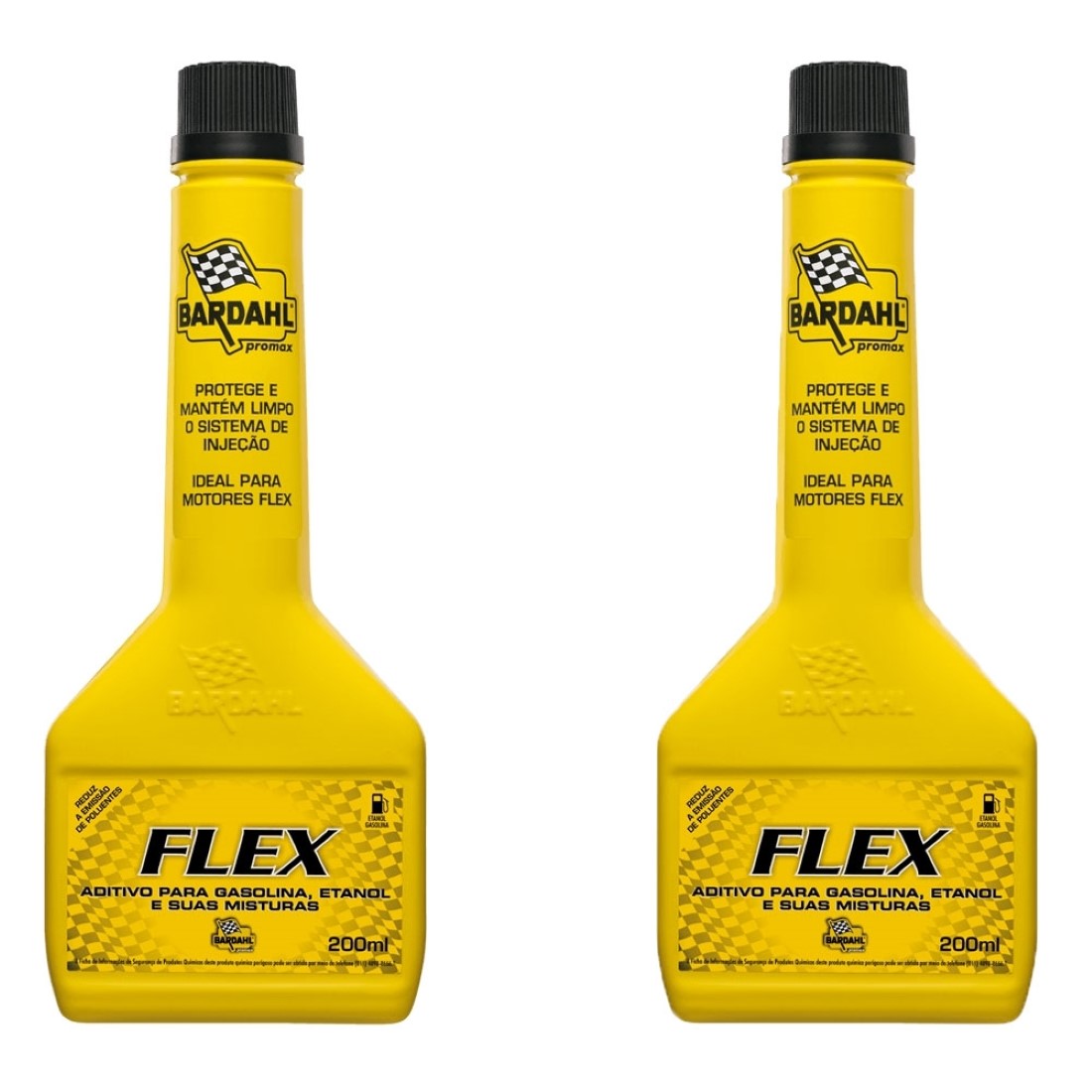 KIT ADITIVO FLEX BARDAHL 200ML PARA GASOLINA ETANOL